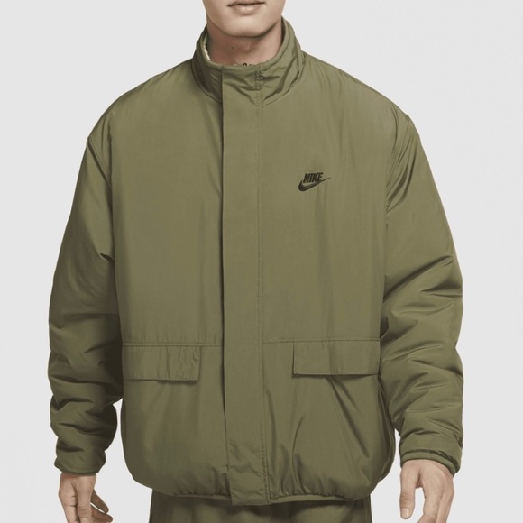 NEW!! Nike Reversible Club Plus Winter Jacket - Small - Picture 8 of 14